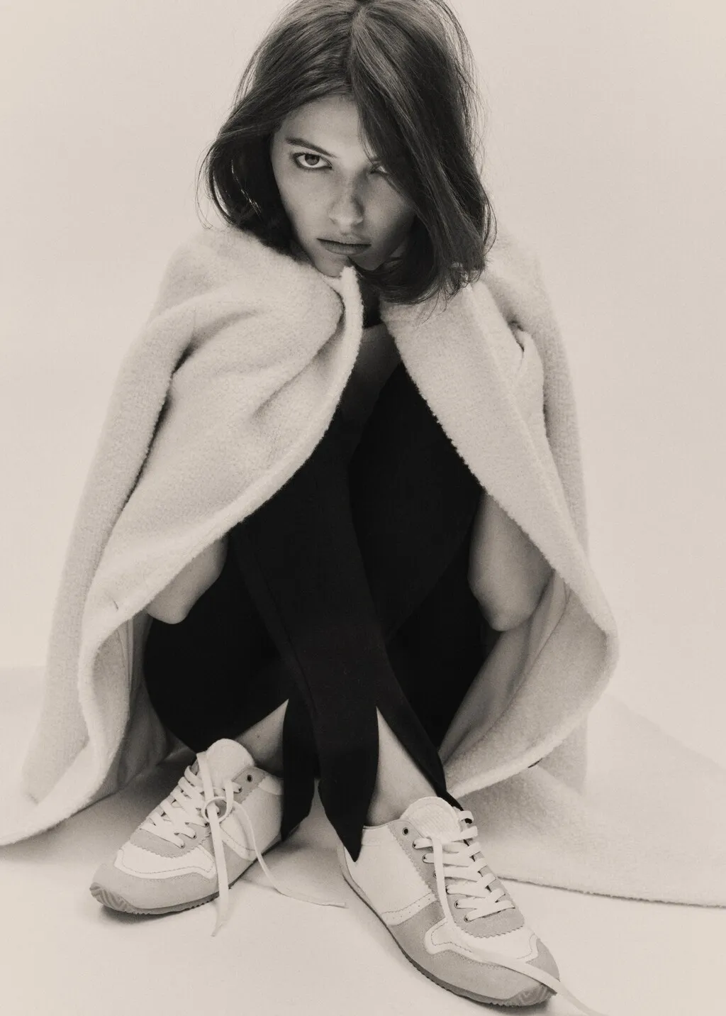 Cappotto riccio lana