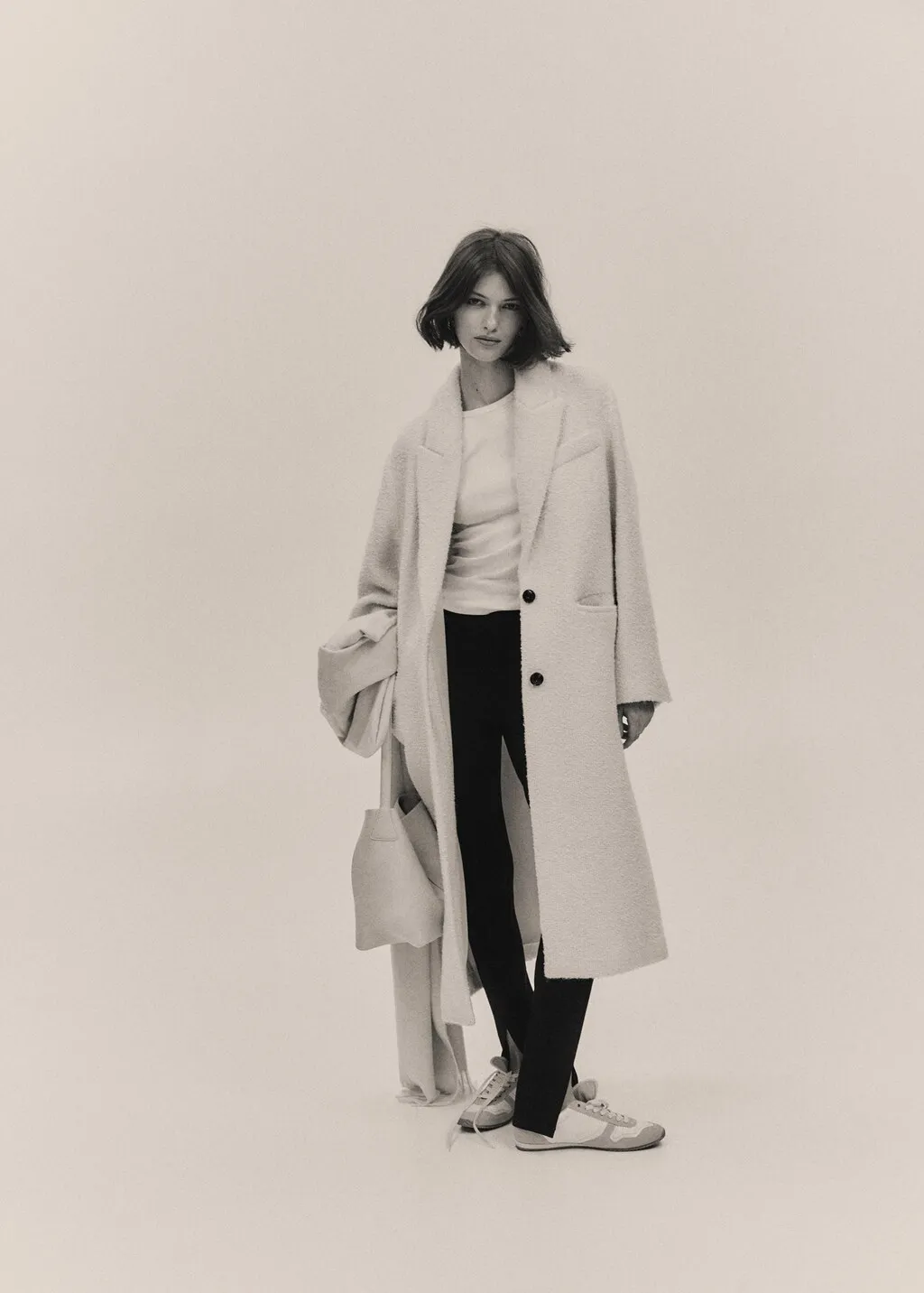 Cappotto riccio lana