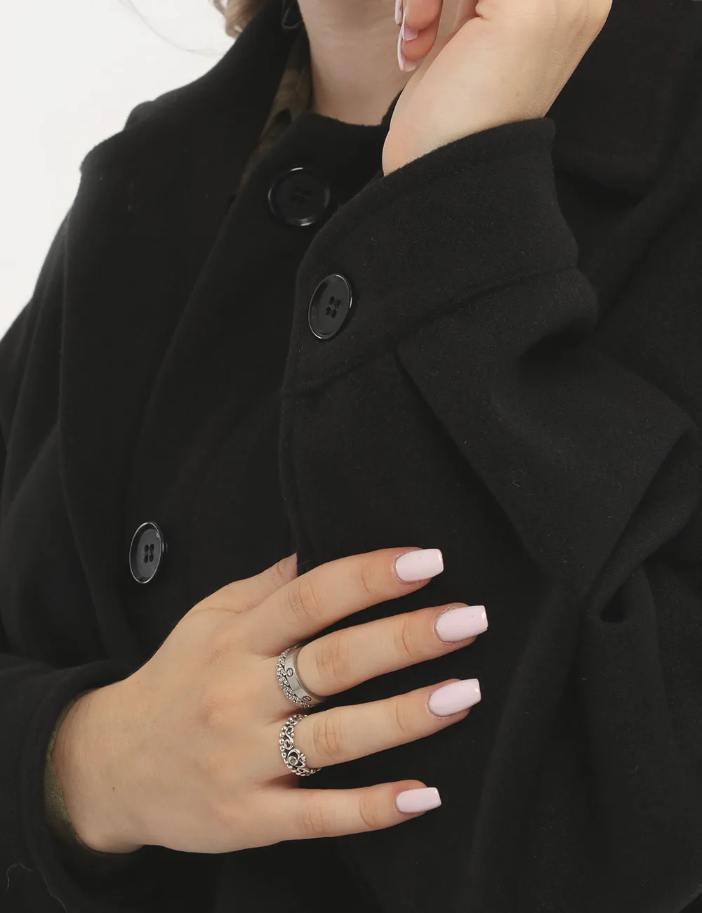 Cappotto Sandro Ferrone con bottoni
