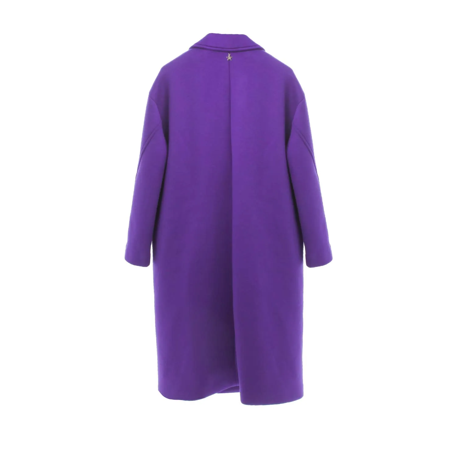 Cappotto Viola Doppiopetto