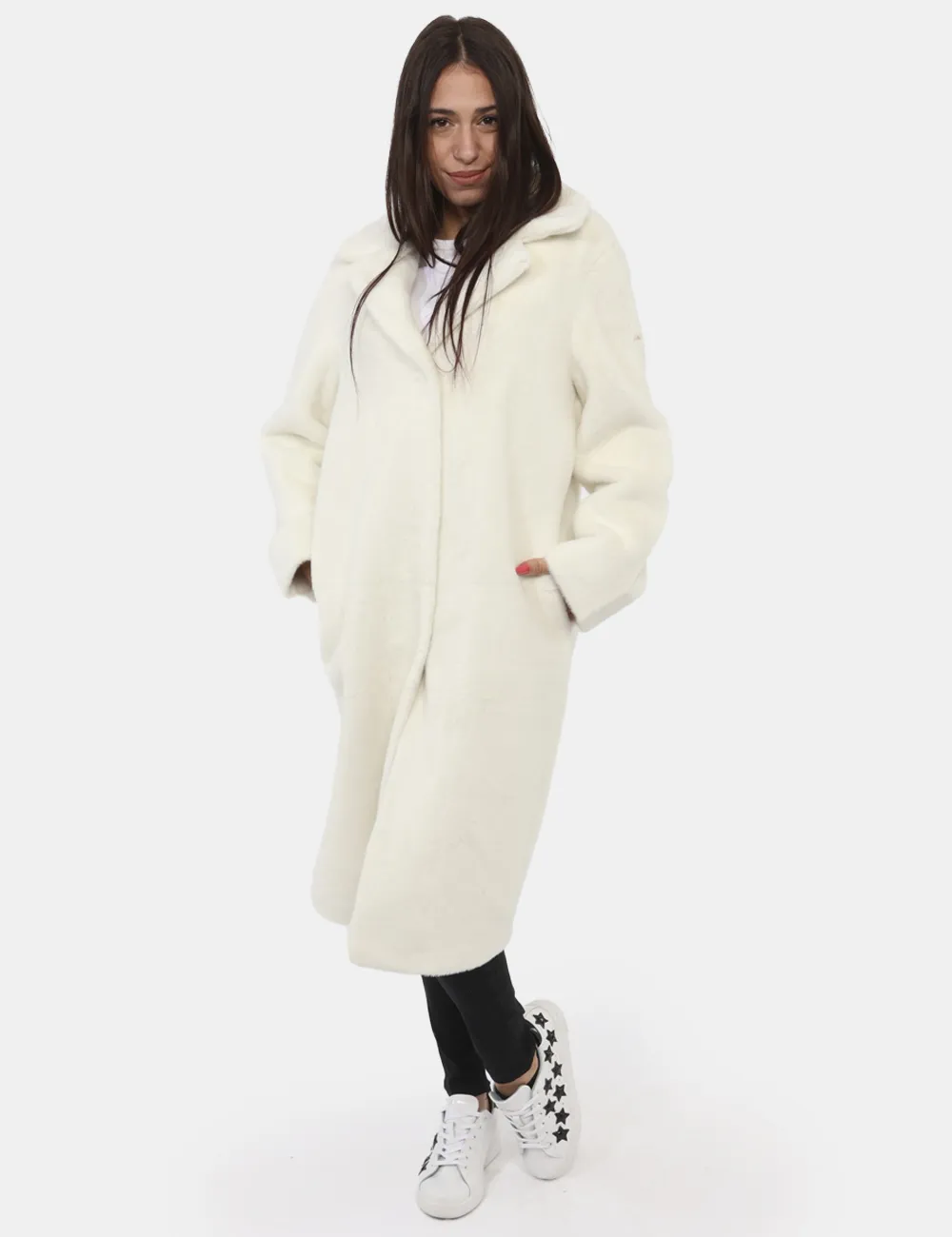 Cappotto Yes Zee Bianco