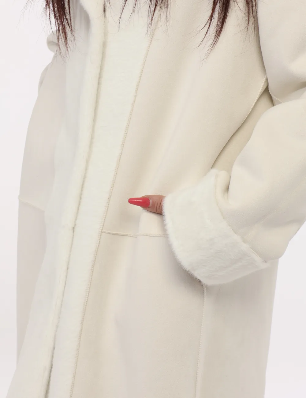 Cappotto Yes Zee Bianco