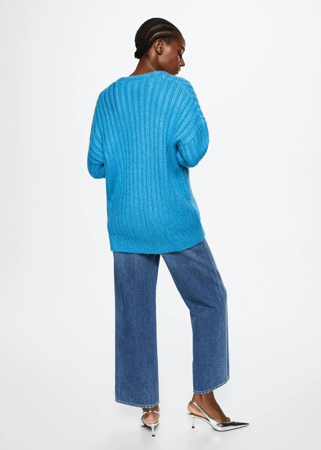 Cardigan bottoni oversize