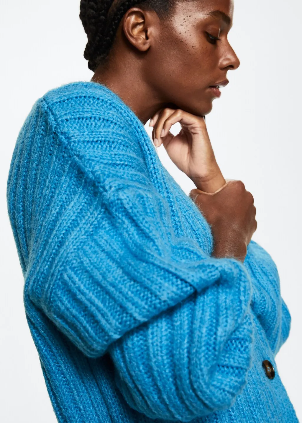 Cardigan bottoni oversize