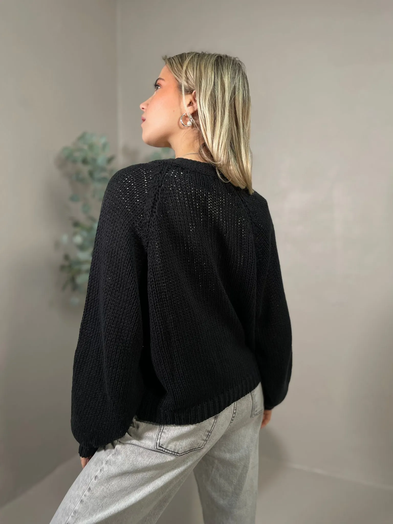 Cardigan Gioiello Nero