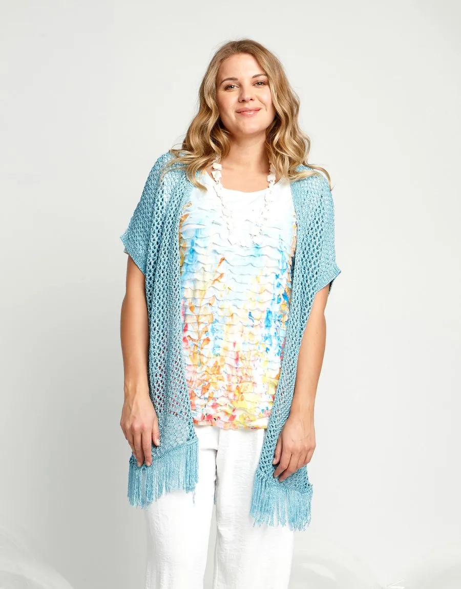 Cardigan in lurex
