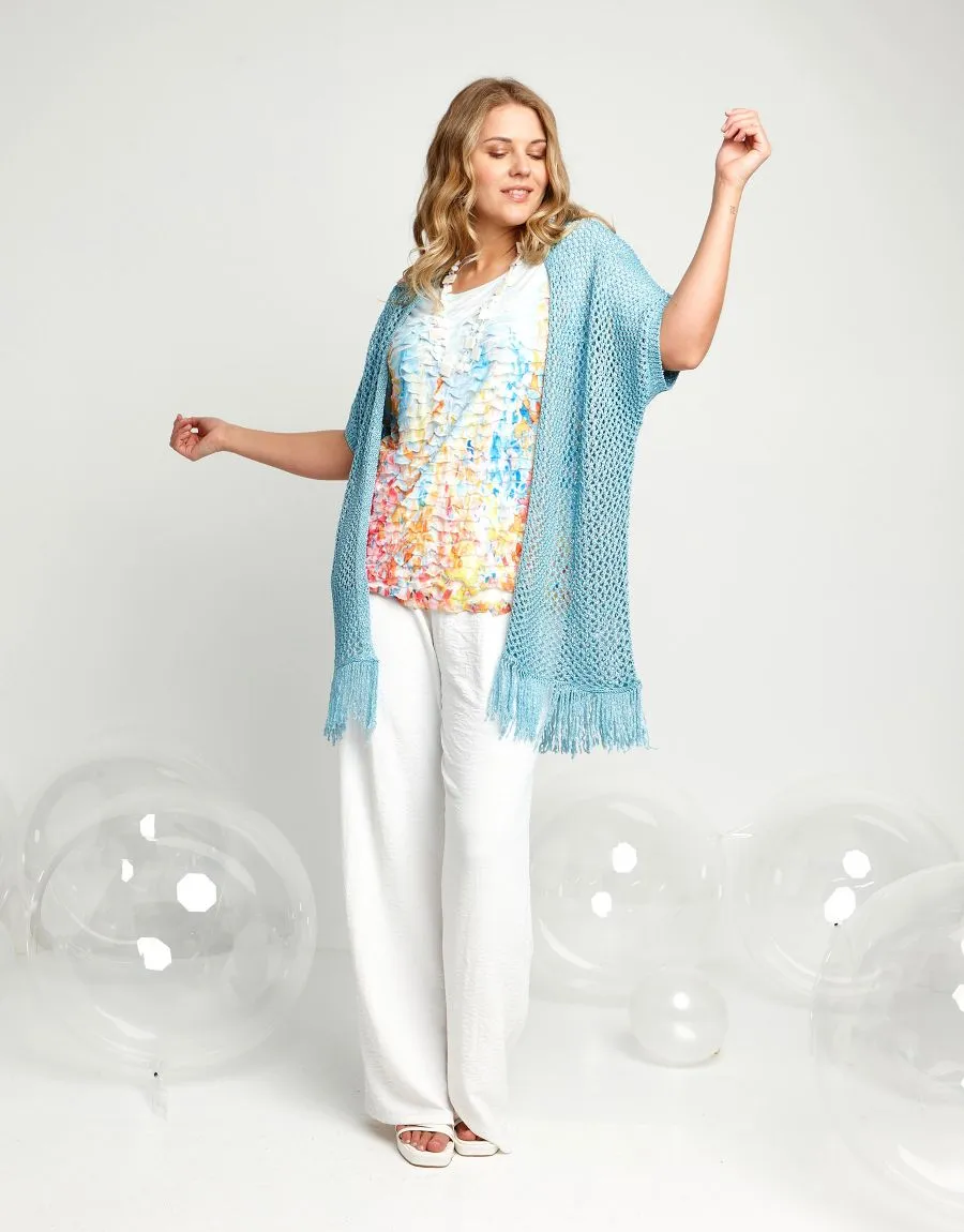 Cardigan in lurex