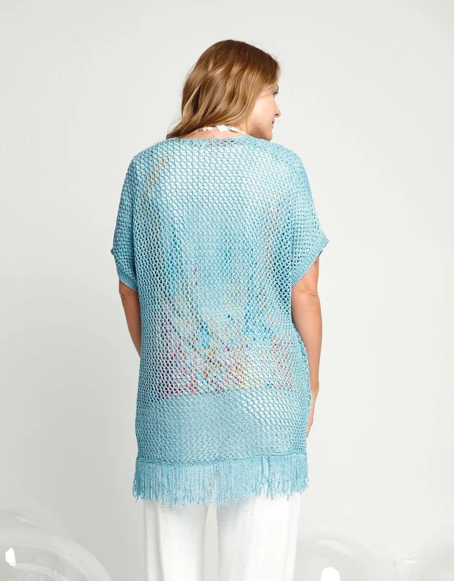 Cardigan in lurex