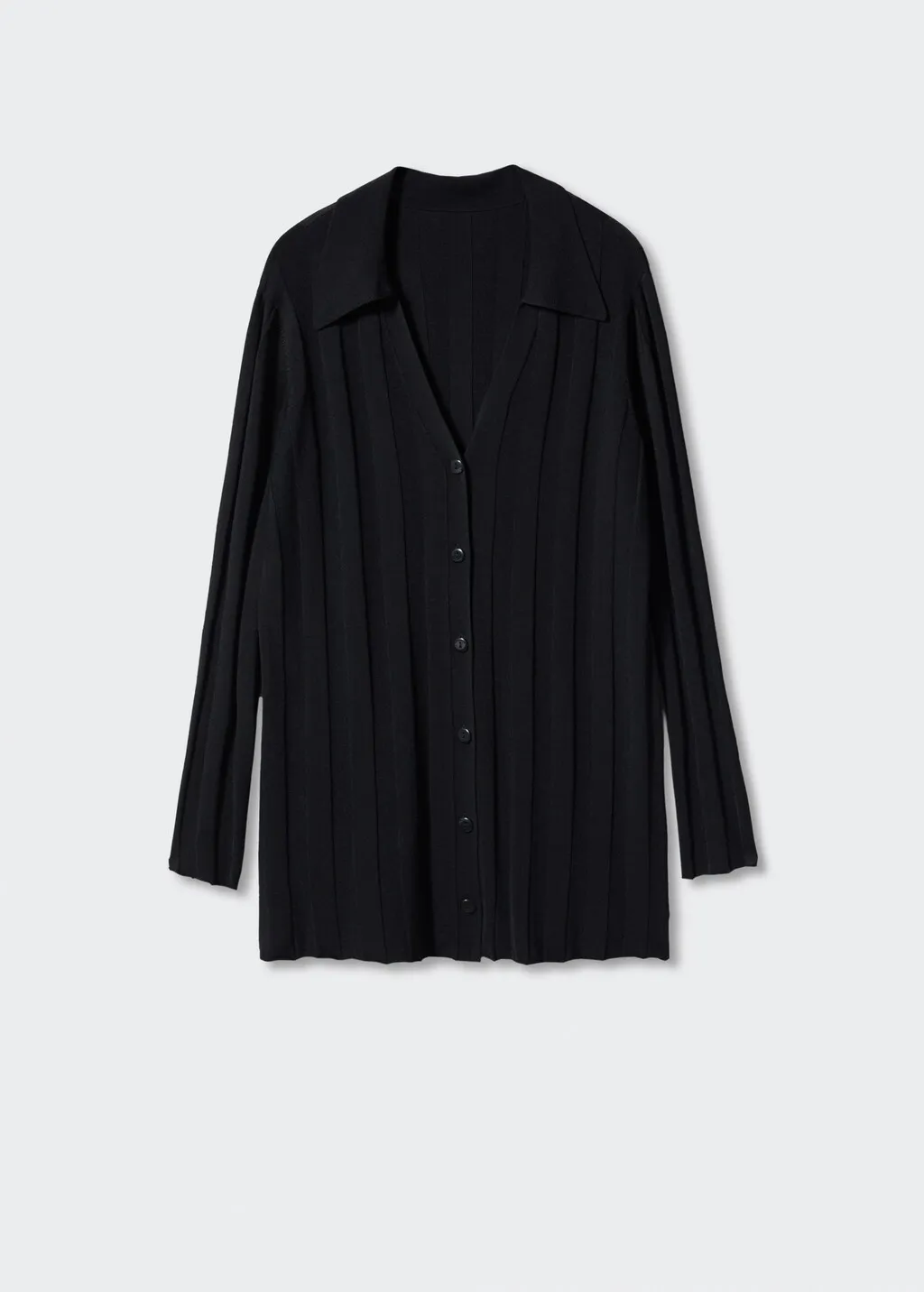 Cardigan maglia lungo