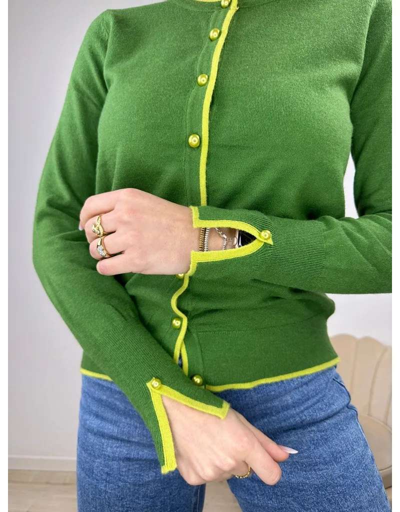 CARDIGAN MARIE VERDE