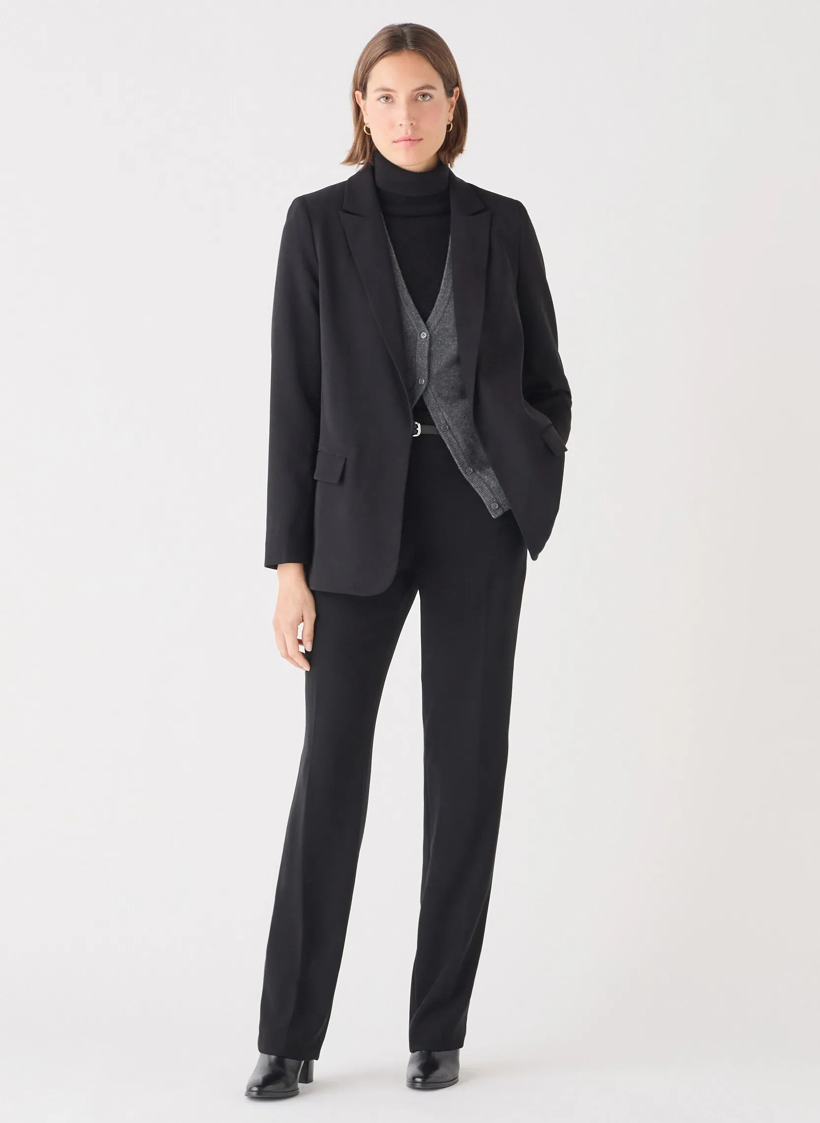  CAROLL   VERTIGE - Giacca tailleur dritta | Nero