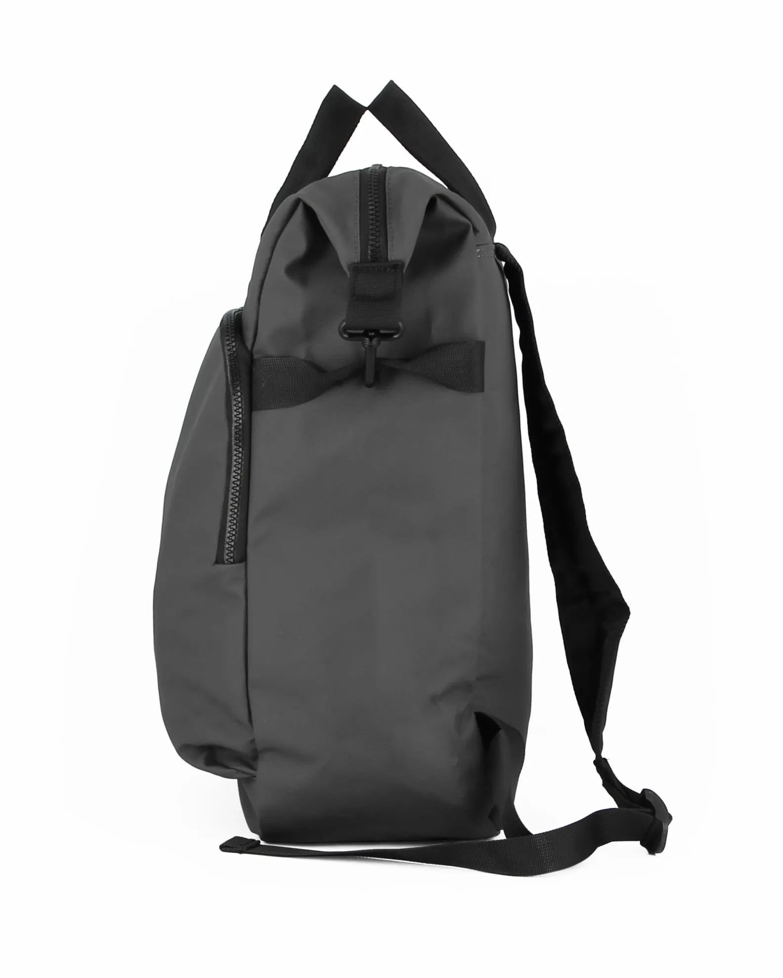 CARRERA - Zaino ufficio grigio scuro con tasca frontale e tasca interna porta tablet/pc                                         