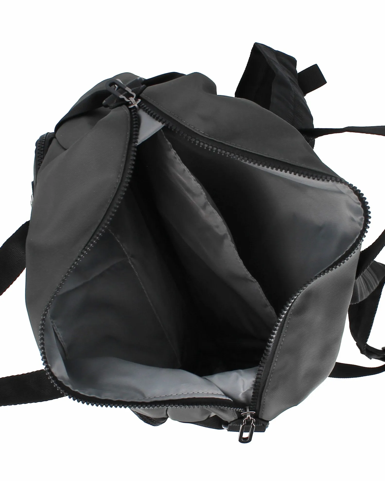 CARRERA - Zaino ufficio grigio scuro con tasca frontale e tasca interna porta tablet/pc                                         