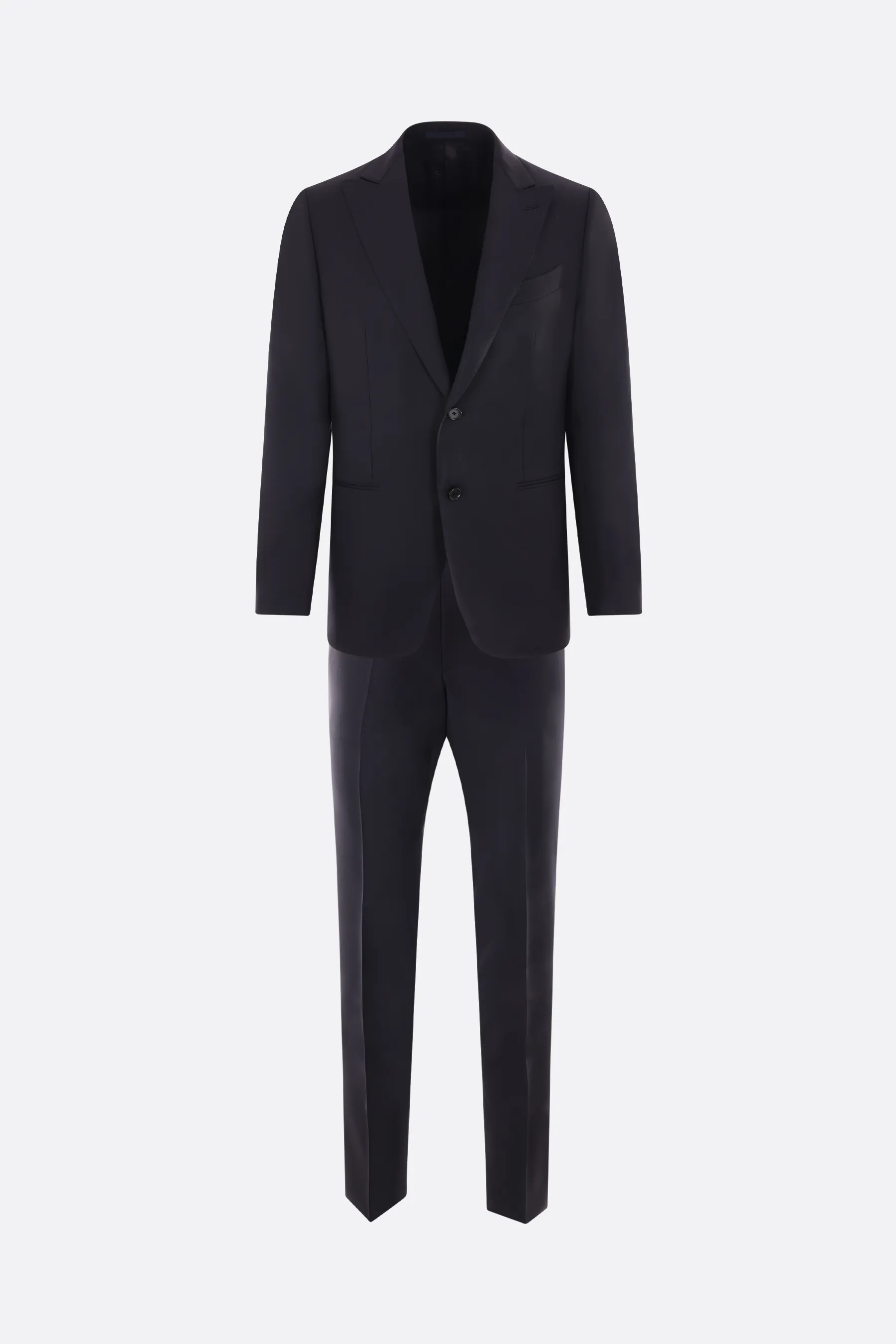 CARUSO abito tre pezzi regular-fit in lana e mohair