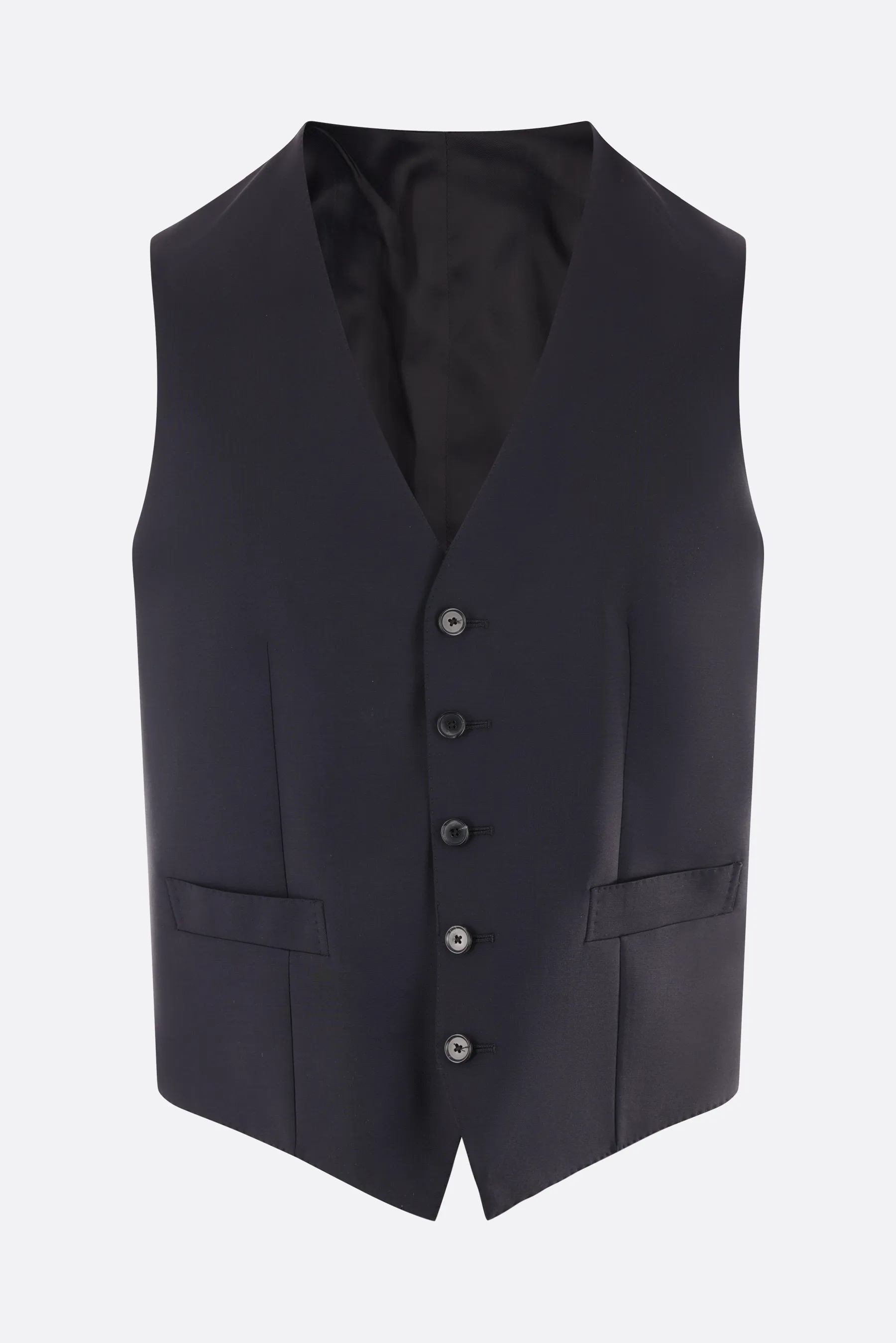 CARUSO abito tre pezzi regular-fit in lana e mohair