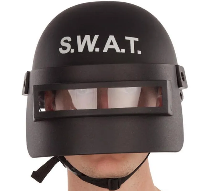Casco SWAT della polizia per adulti 59 cm