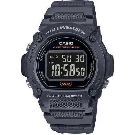CASIO Orologio digitale Casio in resina nero