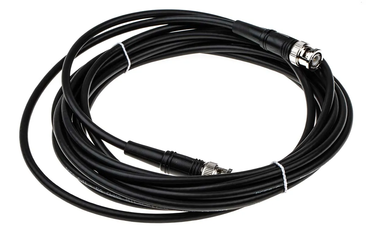 Cavo coassiale Atem RG58C/U, BNC / BNC, L. 5m, 50 Ω