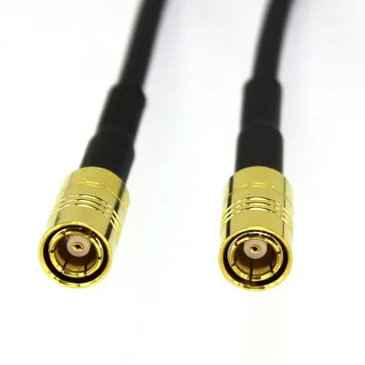 Cavo coassiale RS PRO RG174, PMI / PMI, L. 500mm, 50 Ω, col. Nero