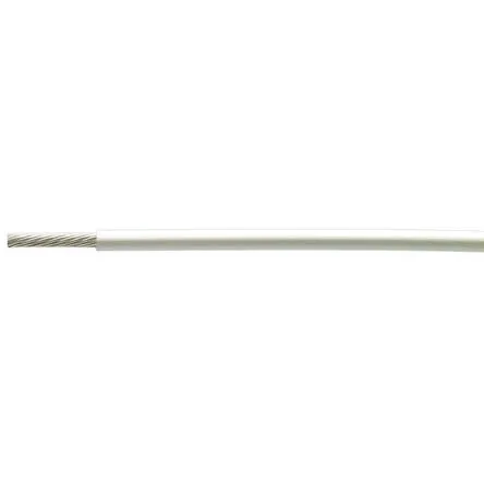 Cavo di collegamento apparecchiature TE Connectivity, 0,5 mm², , 1,3 kV c.a., 750 V c.a., 100m, Bianco