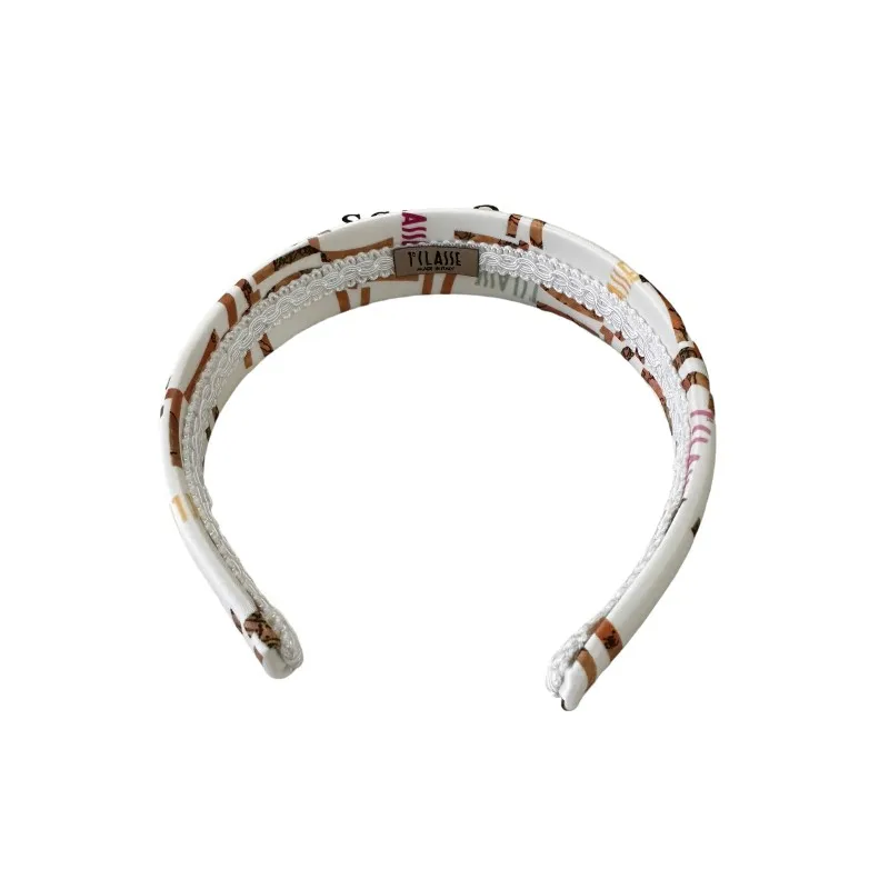Cerchietto Liscio 3cm  White