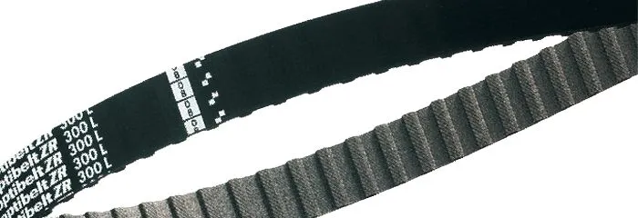 Cinghia sincrona OPTIBELT, 126 denti, passo 12mm, dimensioni 1600mm x 19mm, in Gomma