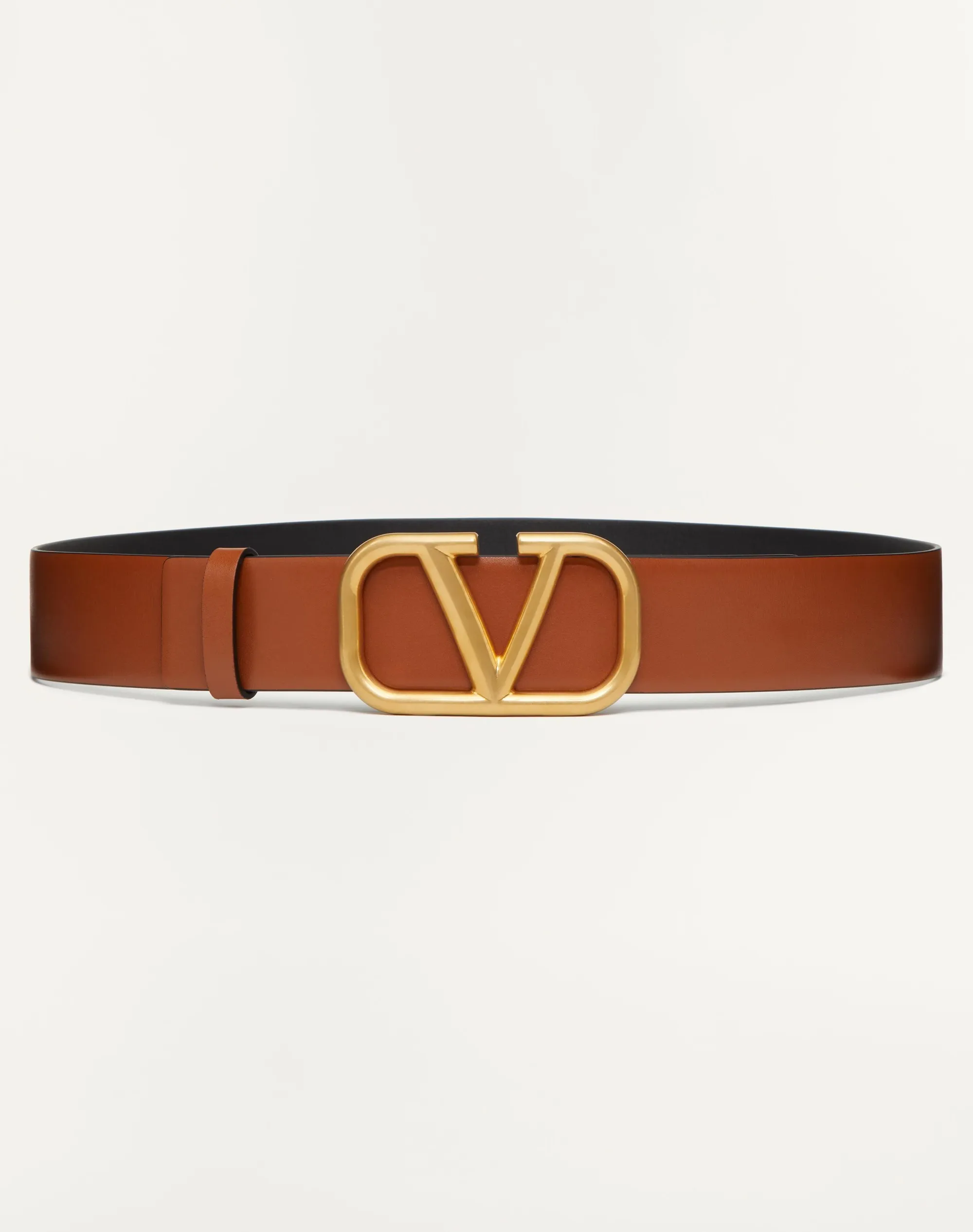 CINTURA VLOGO SIGNATURE IN VITELLO 40MM