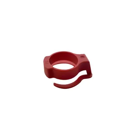 Clip di fissaggio gancio per raccordo a pressione Legris 3130 06 01, in Polimero, compatibile con tubo da 6mm