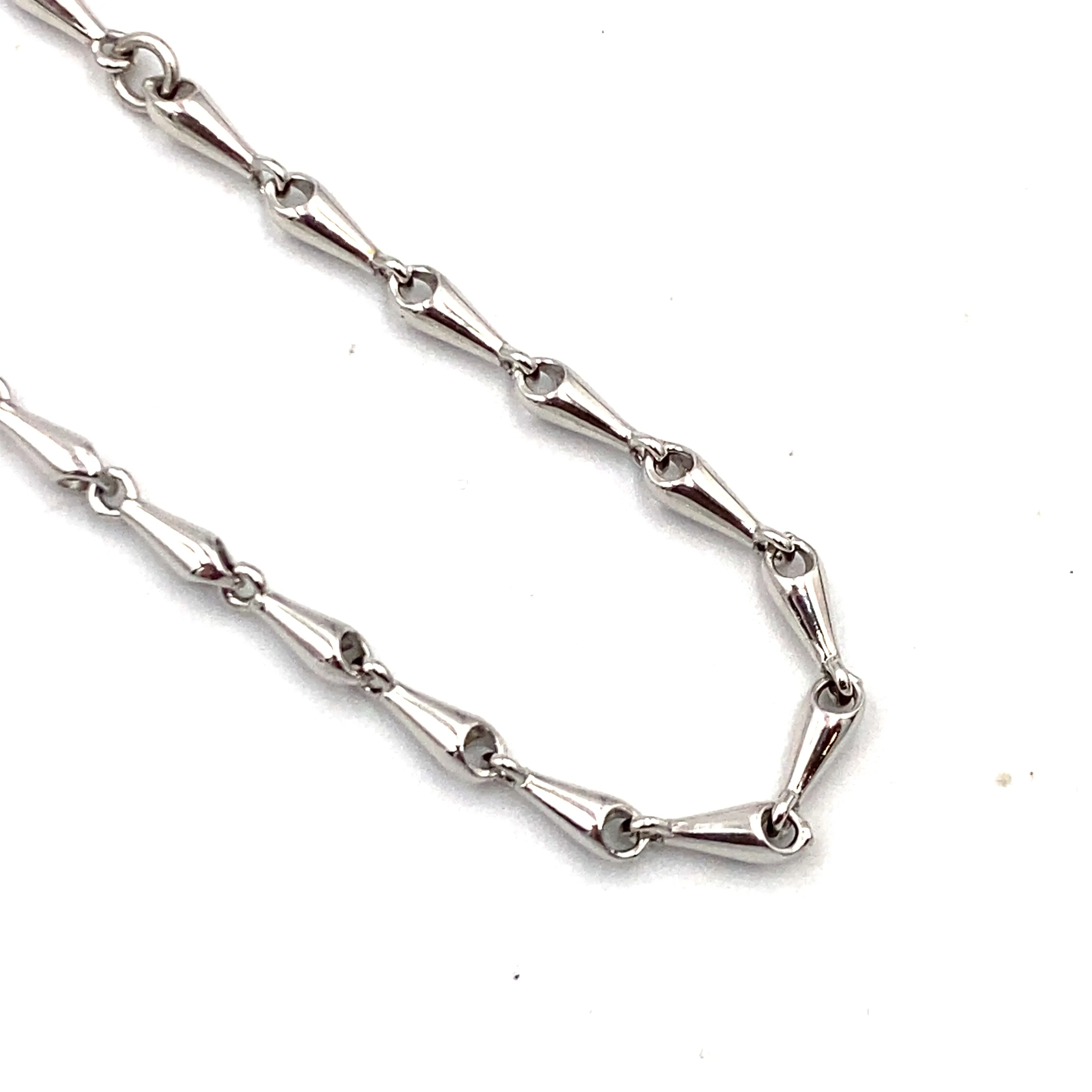 Collana Catena Unoaerre Oro Bianco