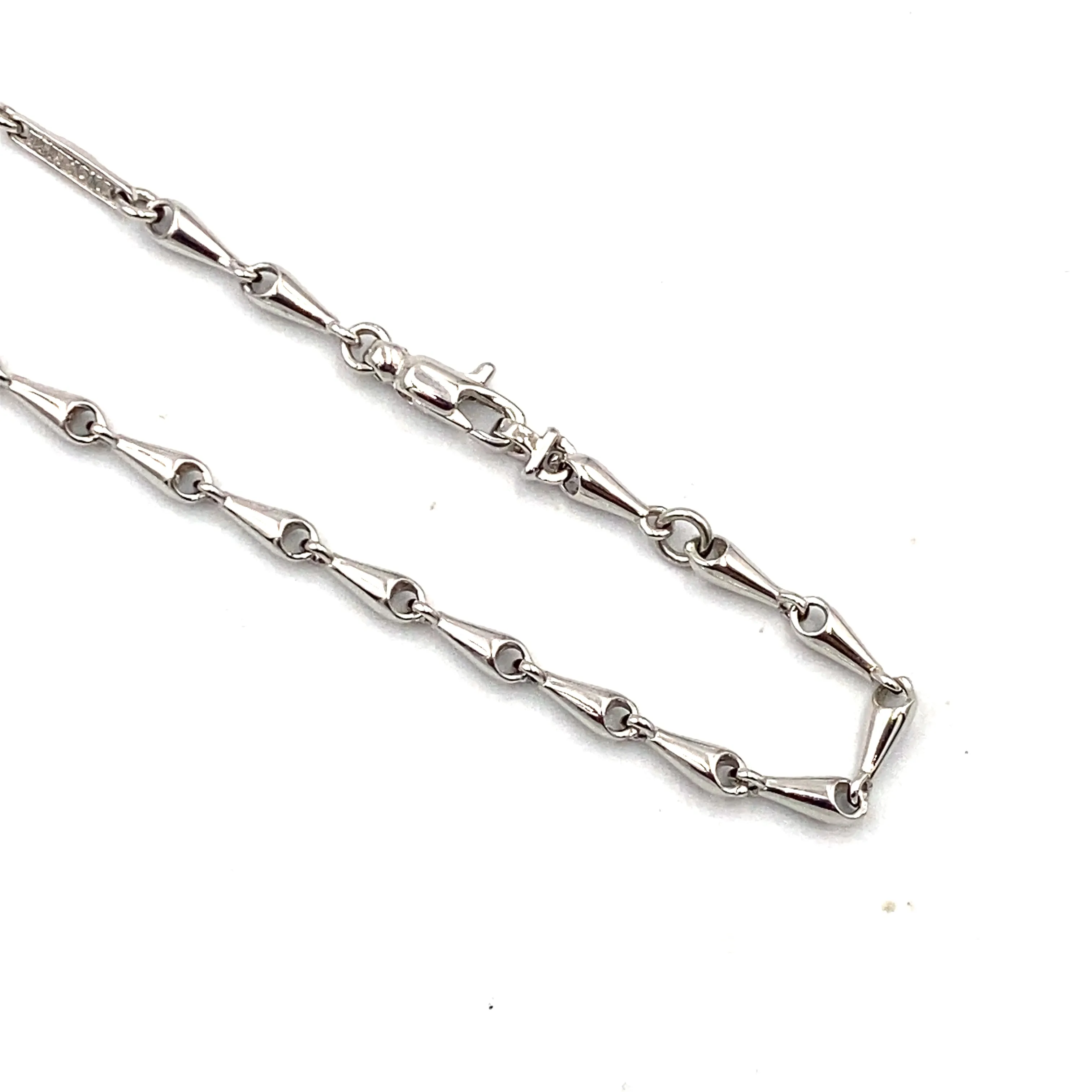 Collana Catena Unoaerre Oro Bianco