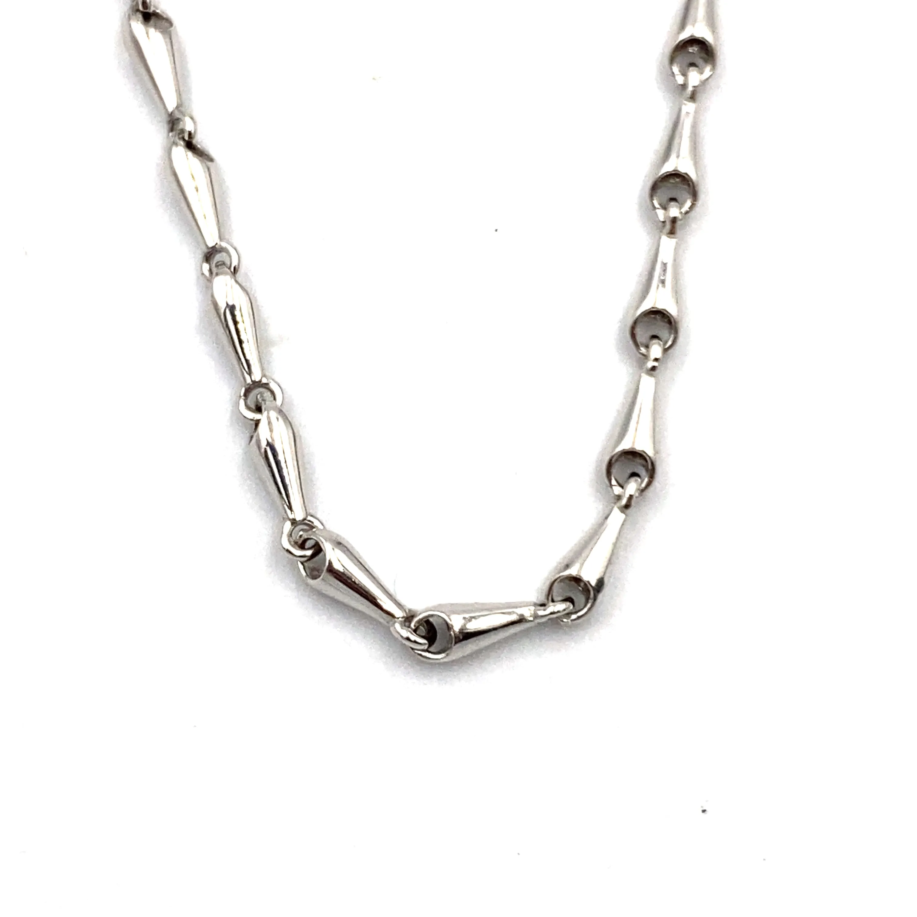 Collana Catena Unoaerre Oro Bianco