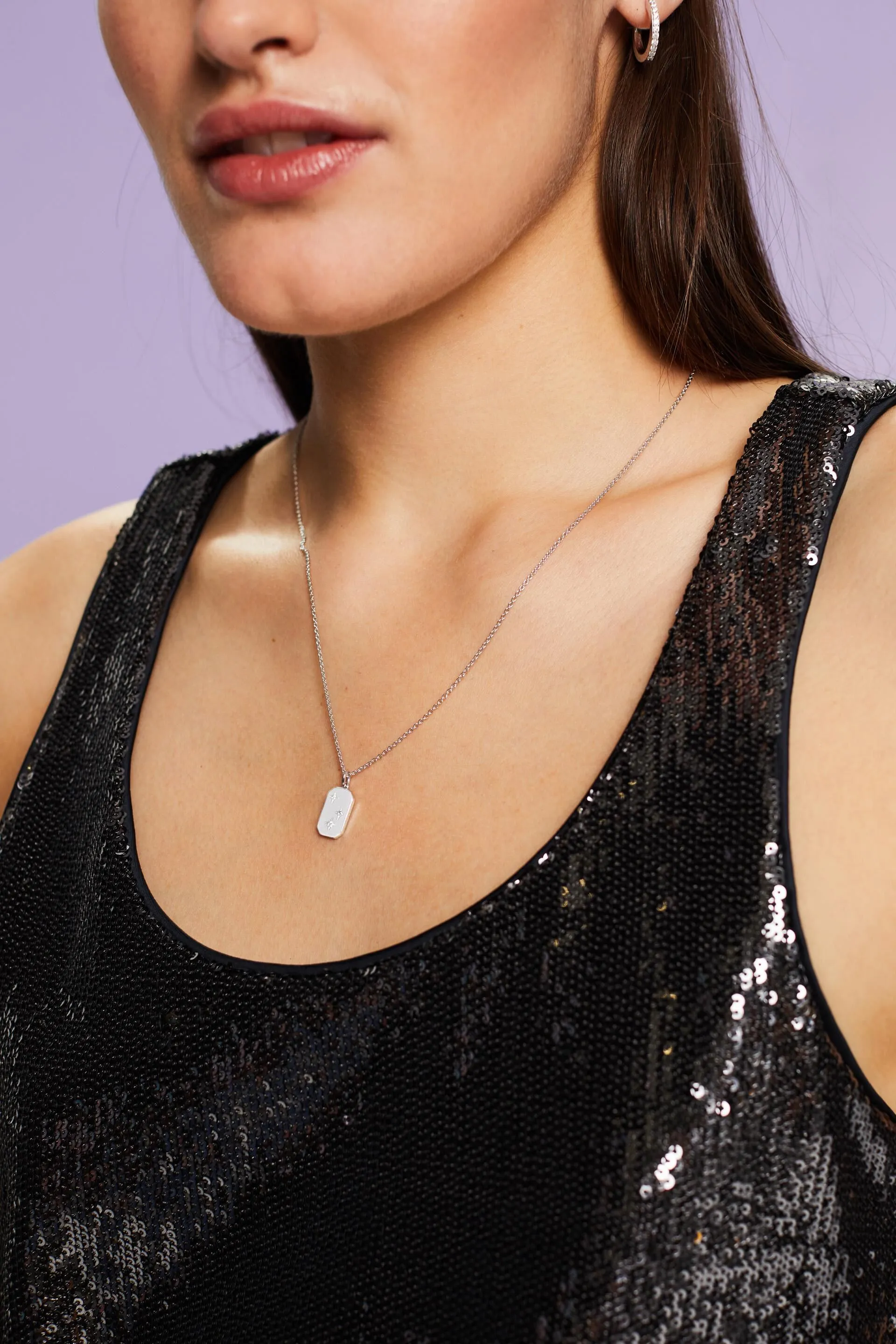 Collana con ciondolo in argento sterling