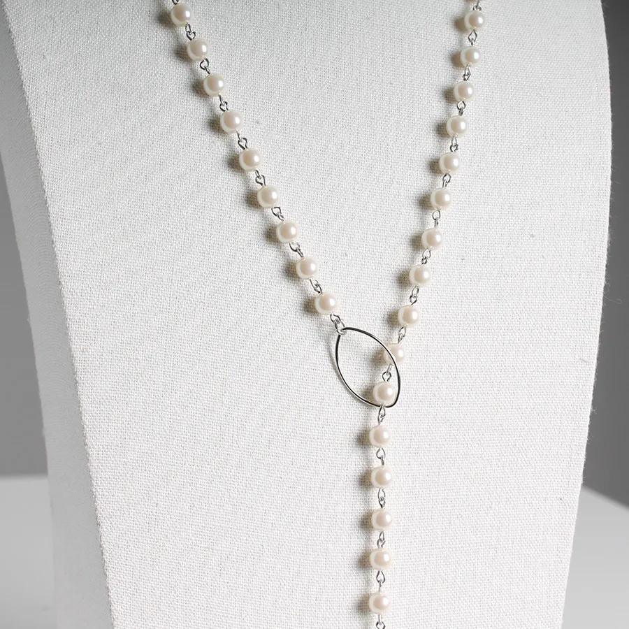 Collana Lulia Perla Argento