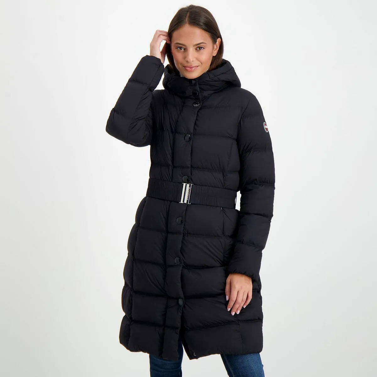      COLMAR ORIGINALS PIUMINO LUNGO CON CINTURA DONNA  