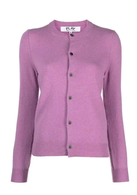 COMME DES GARÇONS PLAY CARDIGAN CON LOGO