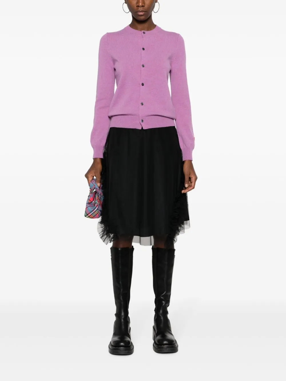 COMME DES GARÇONS PLAY CARDIGAN CON LOGO