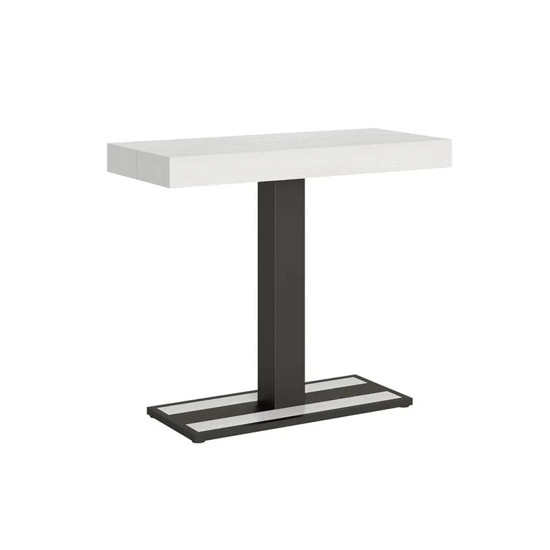 Consolle allungabili Consolle allungabile Capital 40/300, bianco frassino/antracite