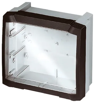 Contenitore a parete Bopla in ABS 141 x 264 x 234mm, col. Grigio, IP65