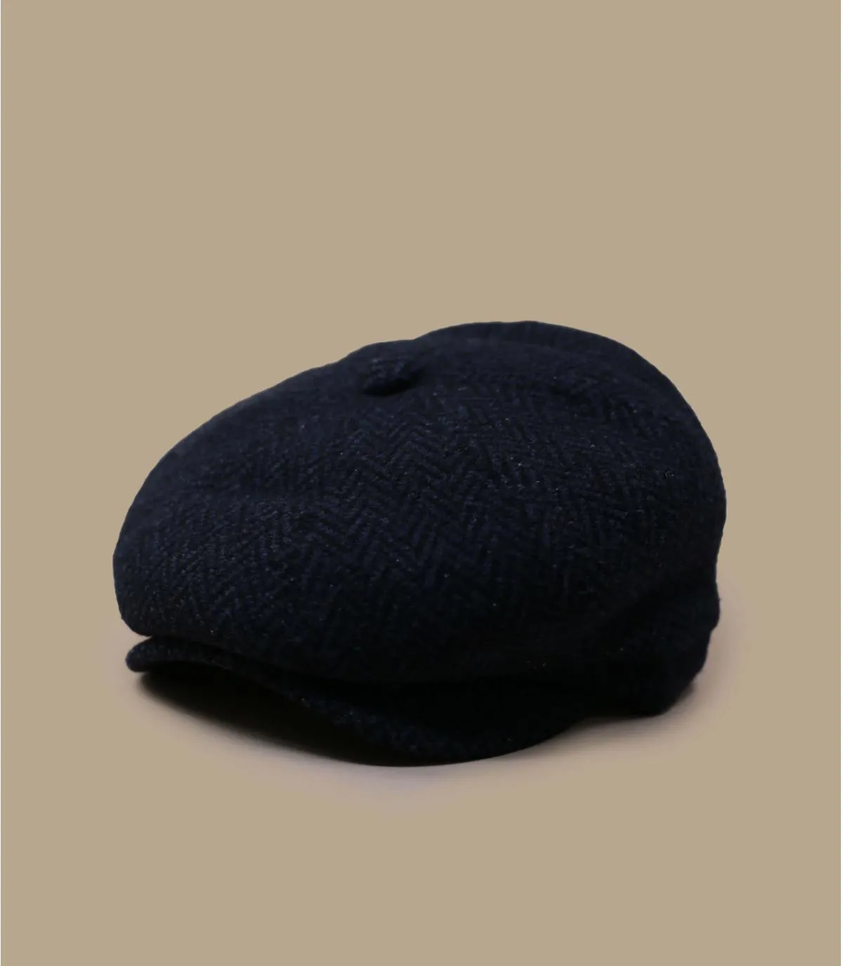 Coppola irlandese lana blu navy  Gizonki navy black     