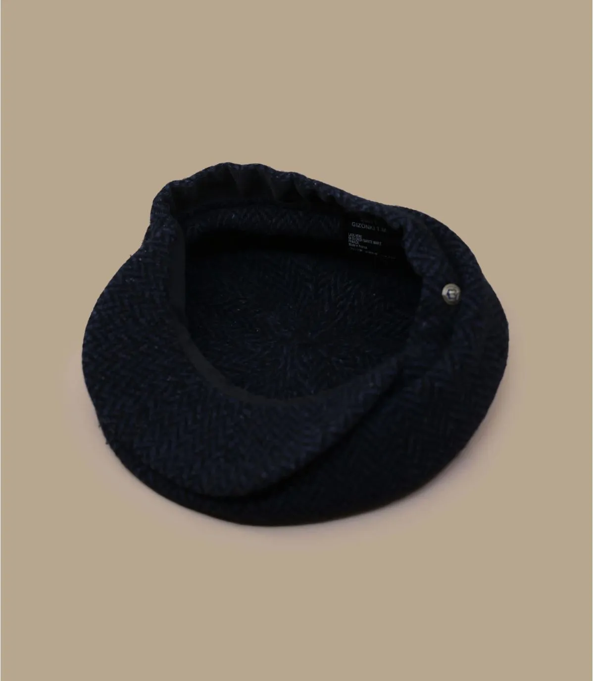 Coppola irlandese lana blu navy  Gizonki navy black     