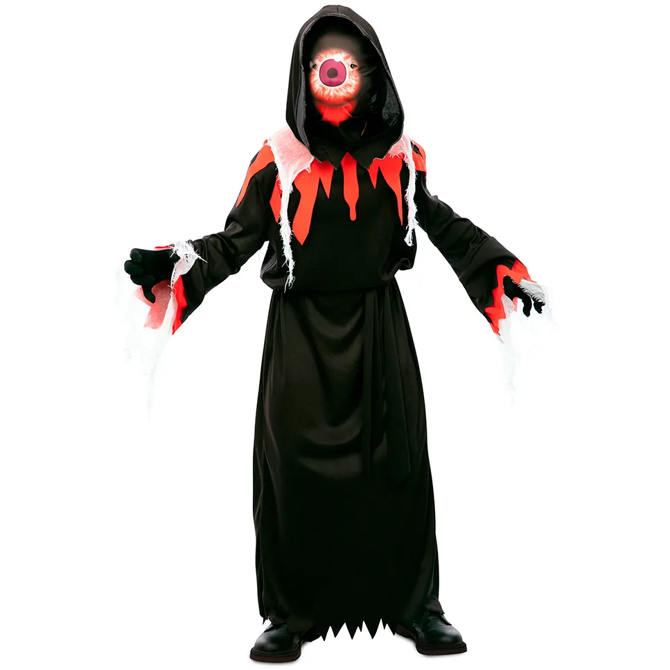 Costume da fantasma ciclope rosso per bambini