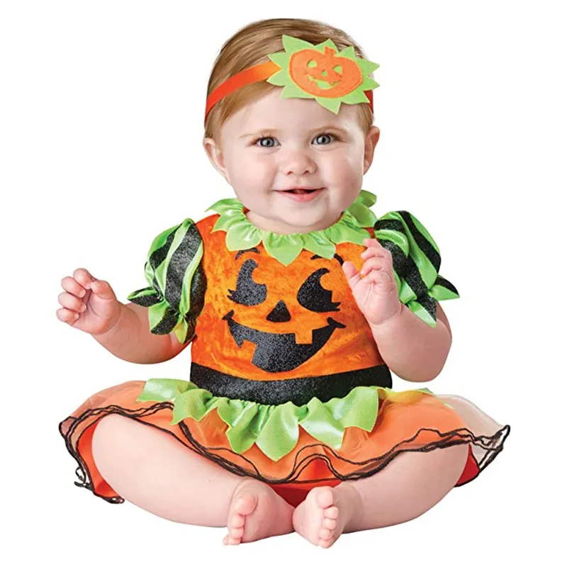 Costume Halloween Principessa del Campo di Zucche Incharacter 0-24 mesi