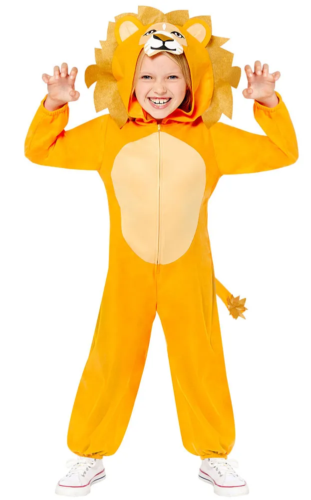 Costume tuta da leone per bambini