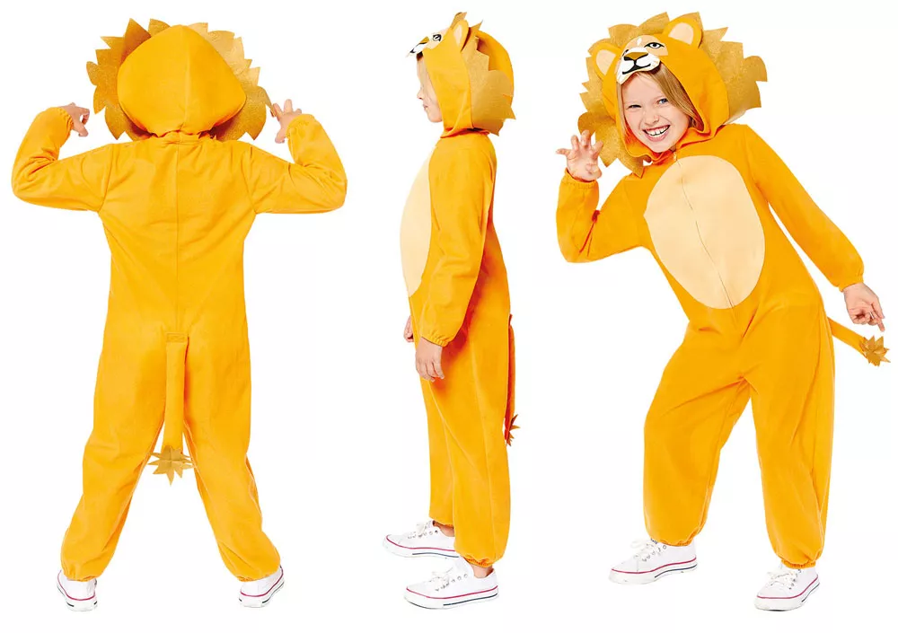 Costume tuta da leone per bambini