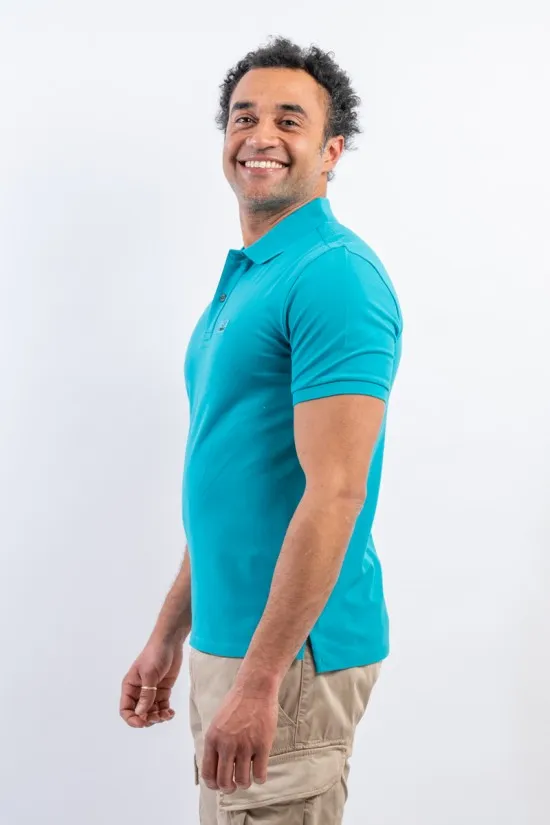 CP COMPANY STRETCH PIQUET POLO SHIRT SS 14CMPL094A005263W