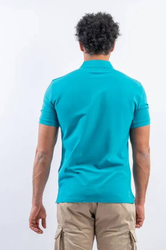 CP COMPANY STRETCH PIQUET POLO SHIRT SS 14CMPL094A005263W