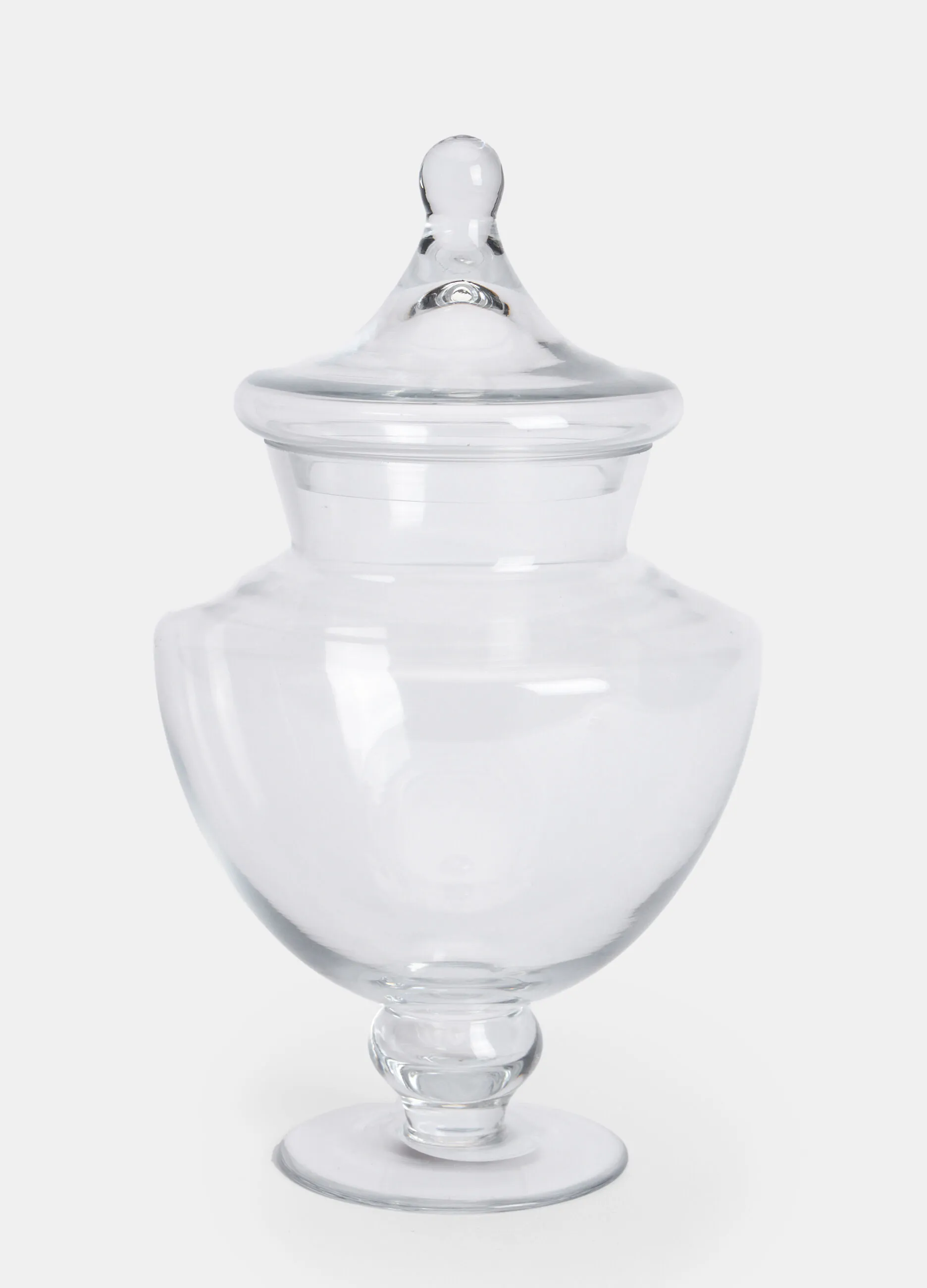 CROFF  Vaso di vetro trasparente