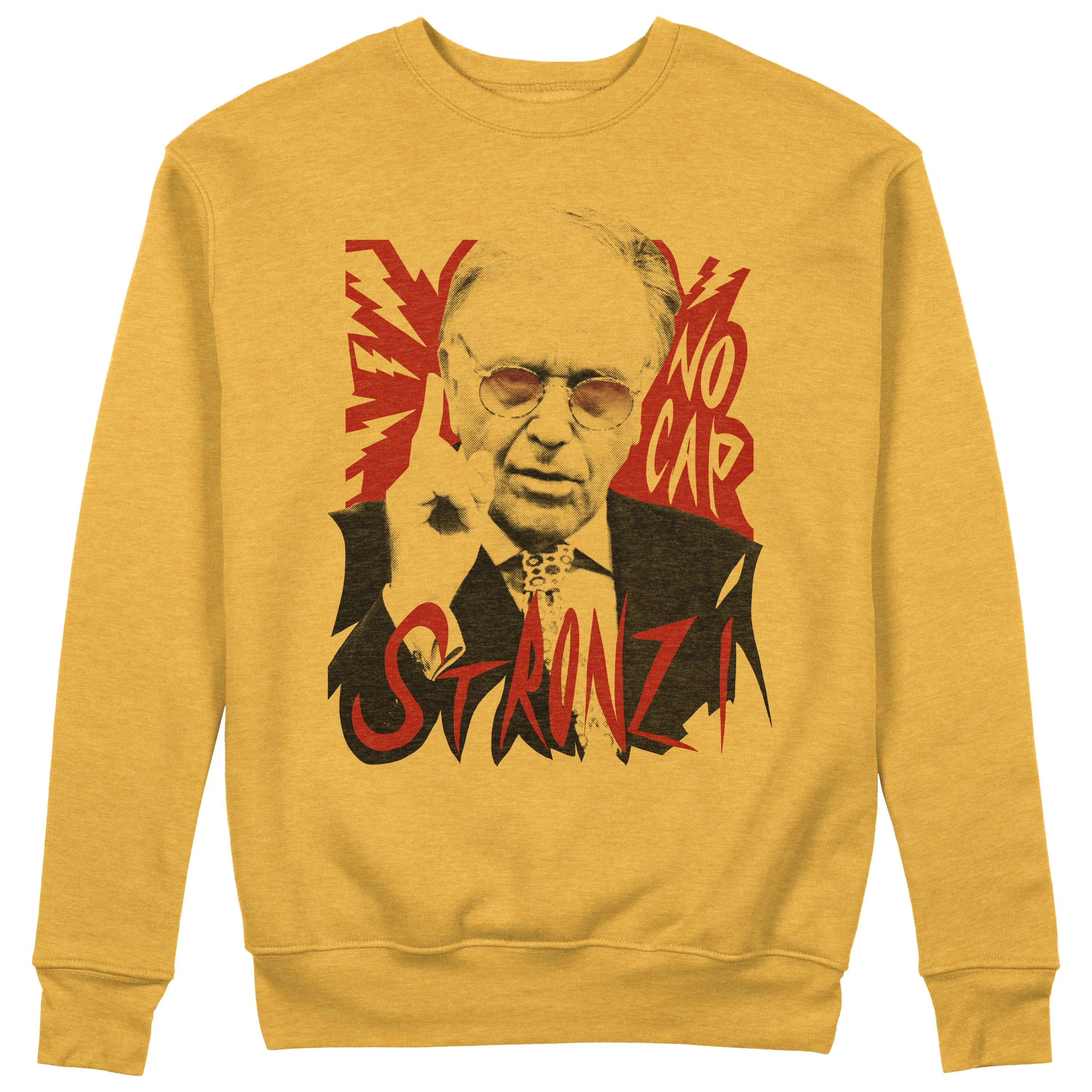 CUC Felpa Girocollo NO CAP - Funari- TV Cult- Famosi Unisex #chooseurcolor