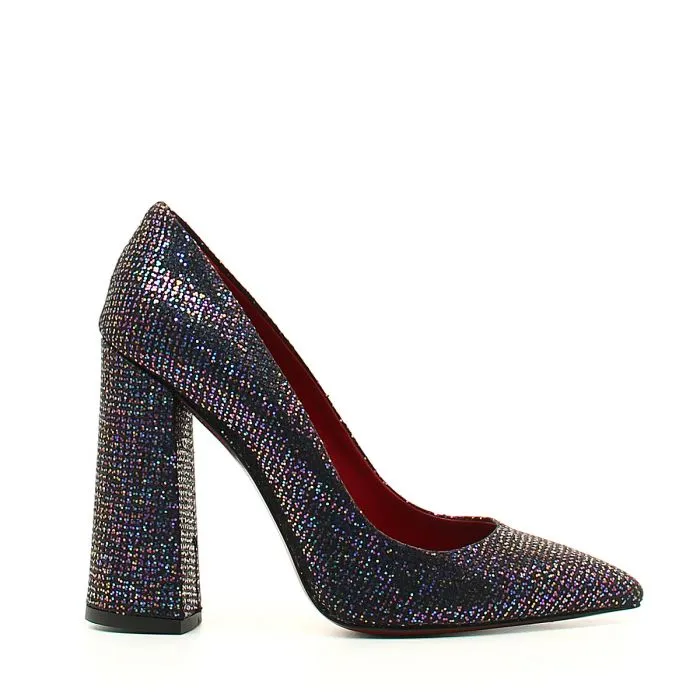 DECOLTE DONNA GLITTER BLU BLU