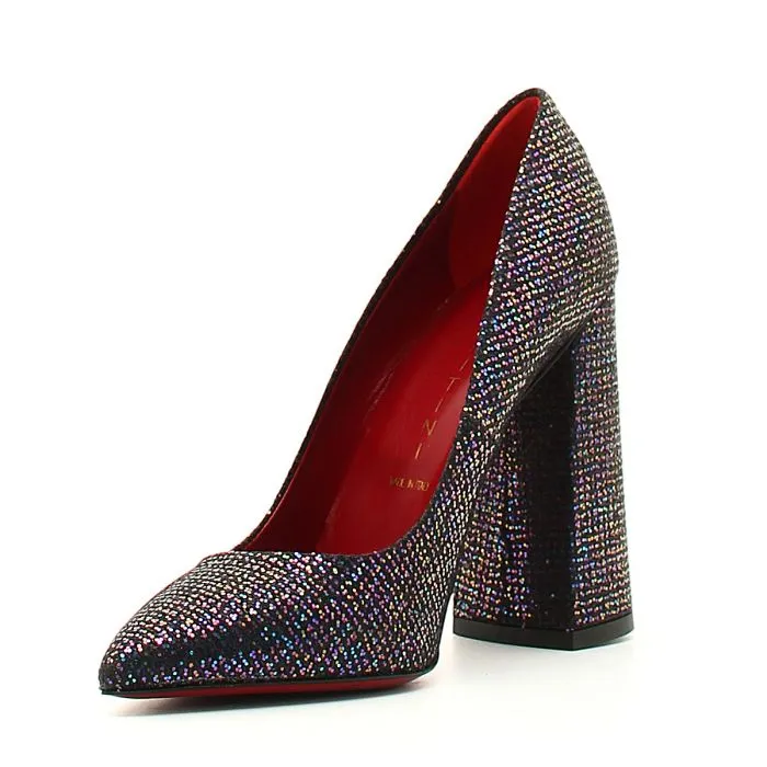 DECOLTE DONNA GLITTER BLU BLU